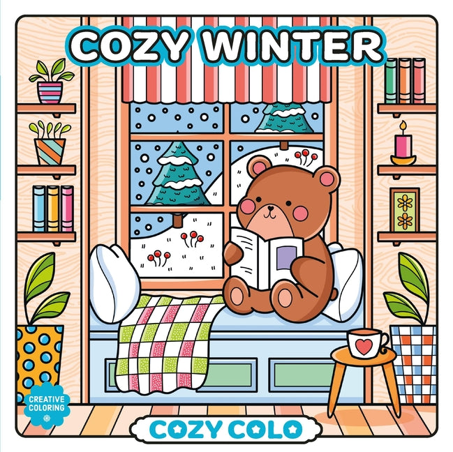 Cozy Colo: Cozy Winter paperback book by Union Square Gift featuring a winter-themed cover illustration.