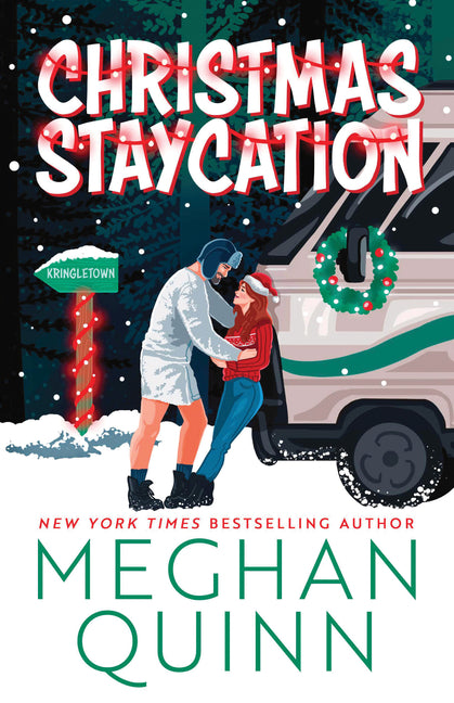 Paperback of Christmas Staycation (Standard Edition) by Bloom Books featuring festive holiday cover art.