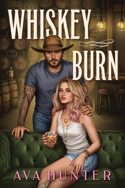Paperback of Whiskey Burn Standard Edition by Sourcebooks Casablanca, showing the book cover with title and author details.