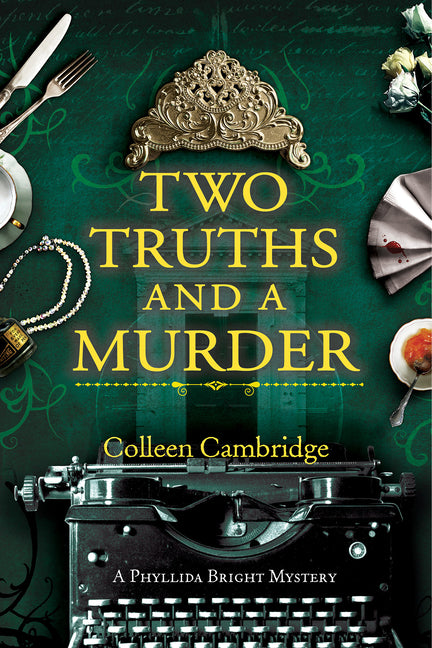 Paperback of Two Truths and a Murder novel by Kensington Publishing Corporation, featuring the book cover with title and design.