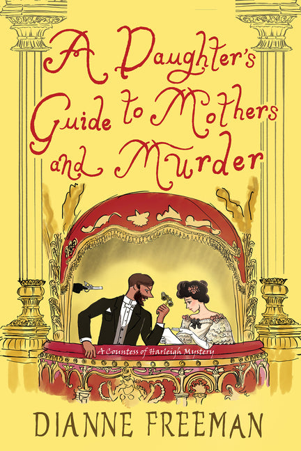 Paperback novel titled "A Daughter's Guide to Mothers and Murder" by Kensington Publishing Corporation, featuring a dark, mysterious cover.