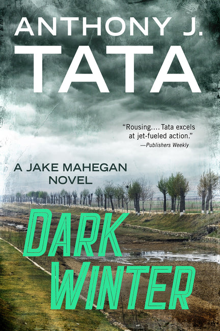 Dark Winter paperback by Kensington Publishing Corporation, featuring a dark winter landscape on the cover.