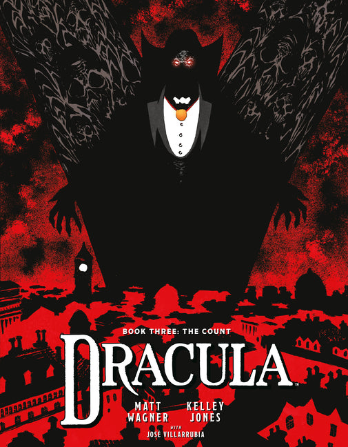 Paperback of Dracula Book 3: The Count by Dark Horse Books, featuring a cover image of the classic vampire story.