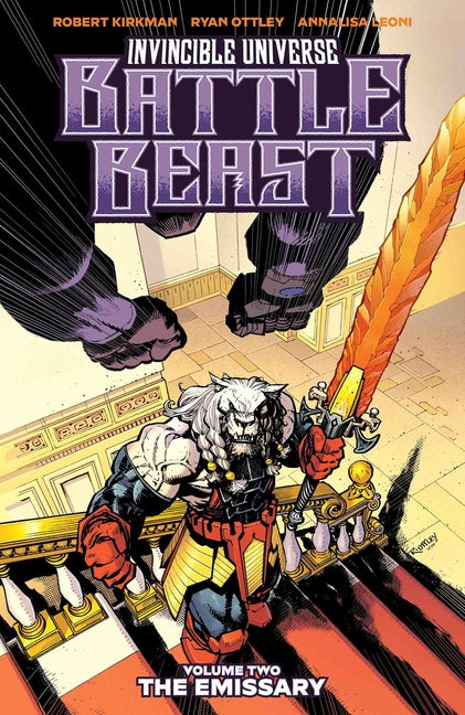 Paperback of Invincible Universe: Battle Beast Vol. 2: The Emissary by Image Comics, featuring comic book artwork on the cover.