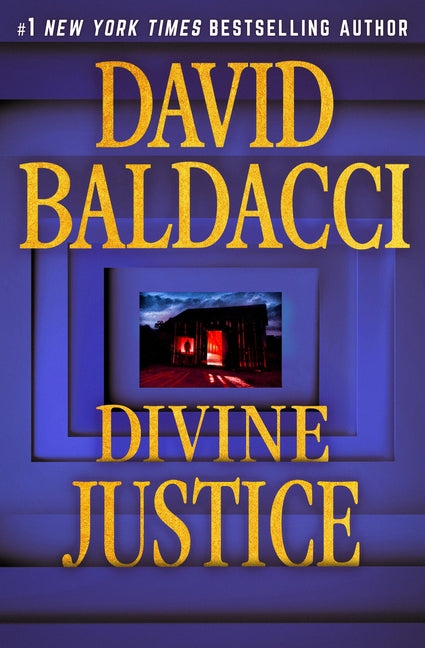 Paperback of Divine Justice novel by Grand Central Publishing, featuring the book cover with title and author details.