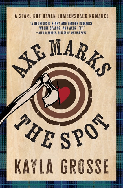 Paperback book titled "Axe Marks the Spot" by Forever, featuring a cover with a vintage map and axe illustration.