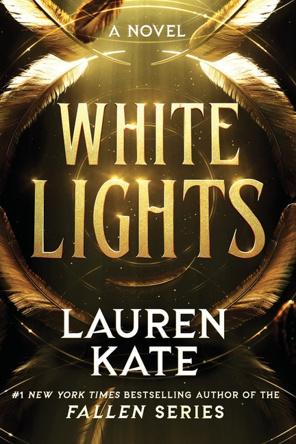 White Lights paperback book by Grand Central Publishing with a white cover and minimalistic design, featuring the title prominently.