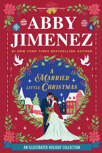 Paperback of "A Married Little Christmas" by Forever, featuring festive holiday-themed cover art.