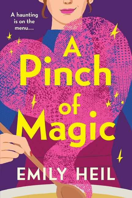 Paperback copy of "A Pinch of Magic" by Forever, featuring the book cover with whimsical illustration and title text.