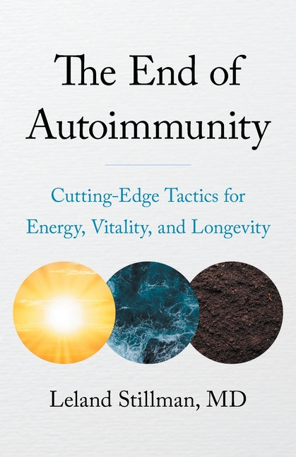 Paperback book titled "The End of Autoimmunity" by Houndstooth Press, featuring a clean cover with bold text and a white background.
