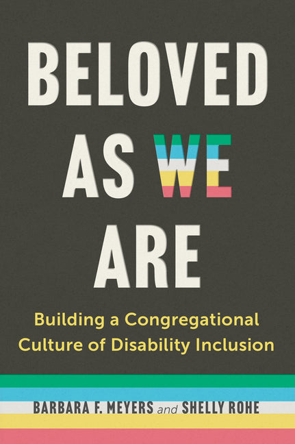 Paperback book titled "Beloved as We Are: Building a Congregational Culture of Disability Inclusion" by Skinner House Books.