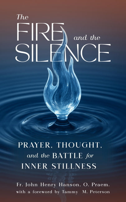 Paperback of "The Fire and the Silence" by Scepter Publishers, featuring a contemplative cover design.