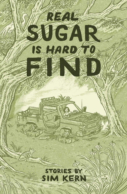 Paperback of "Real Sugar Is Hard to Find: Stories" by Interlink Books, featuring the book cover with title and author details.