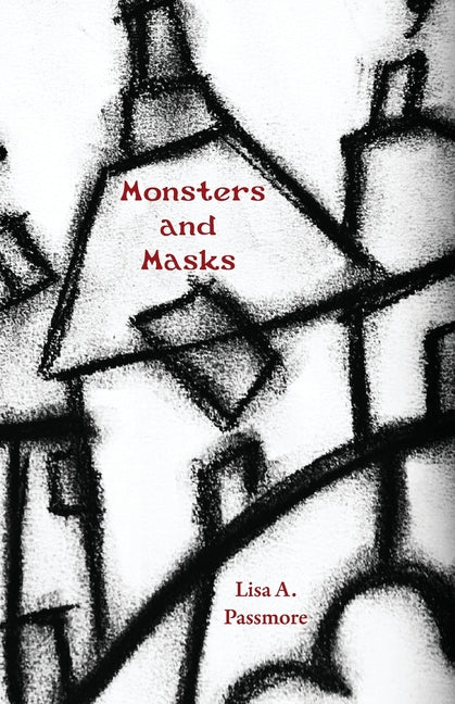 Paperback book titled Monsters and Masks by Salt Water Media, LLC, featuring a cover with spooky monsters and mysterious masks.