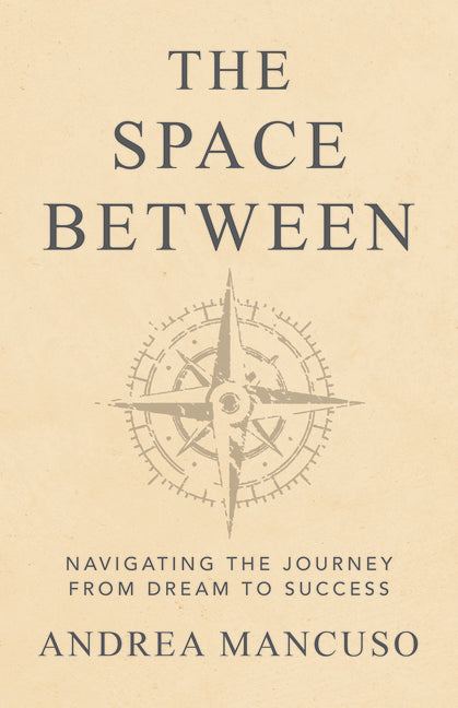 Paperback of "The Space Between" by Mascot Books showing the front cover with title and author's name.