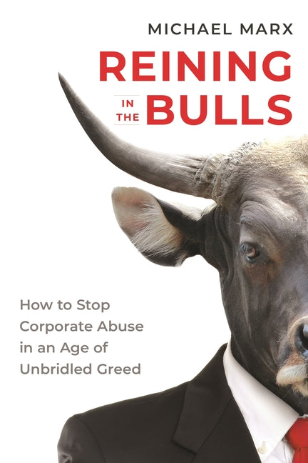Paperback of "Reining in the Bulls" by Island Press, featuring a cover with a bull illustration and bold title text.