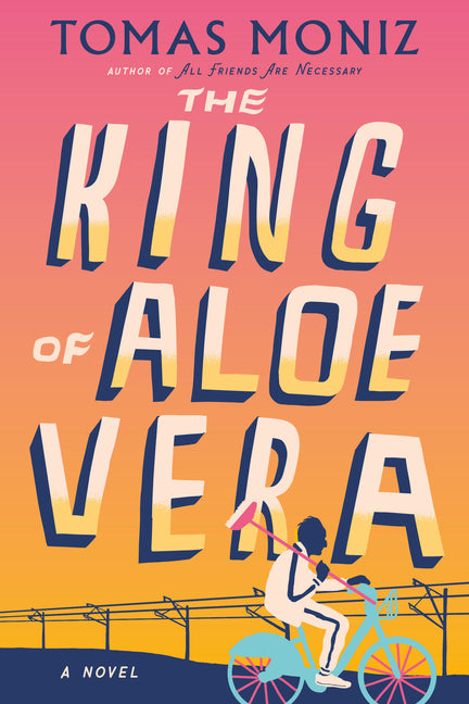 Paperback copy of "The King of Aloe Vera" by Algonquin Books featuring the book cover with title and author details.
