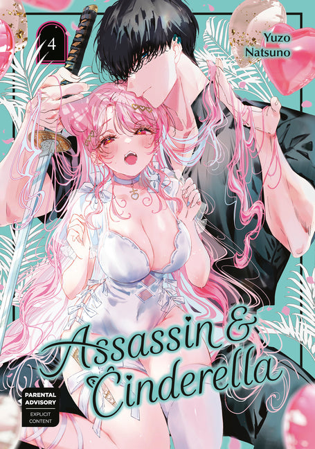 Square Enix Manga Assassin & Cinderella 04 paperback book cover featuring character illustrations and title design.