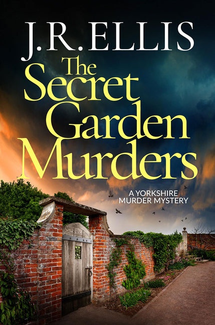 Paperback of The Secret Garden Murders by Thomas & Mercer, featuring a mysterious garden scene on the cover.