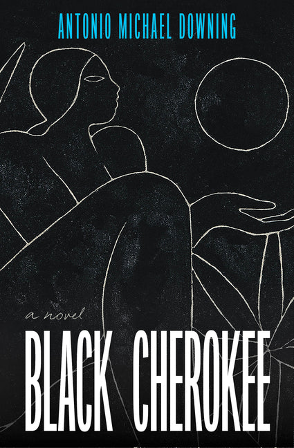 Black paperback book titled "Cherokee" by Simon & Schuster, featuring a dark cover with bold text and a minimalist design.