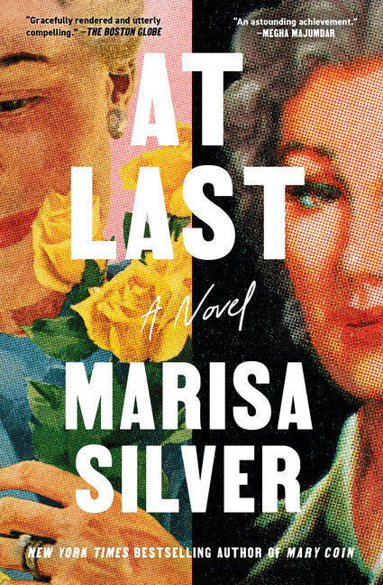 Paperback copy of "At Last" by Simon & Schuster with cover image featuring the book's title and author on the front.