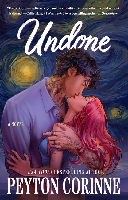 Paperback book titled "Undone" by Atria Books, with a cover featuring abstract artwork and the ISBN 9781668223369.