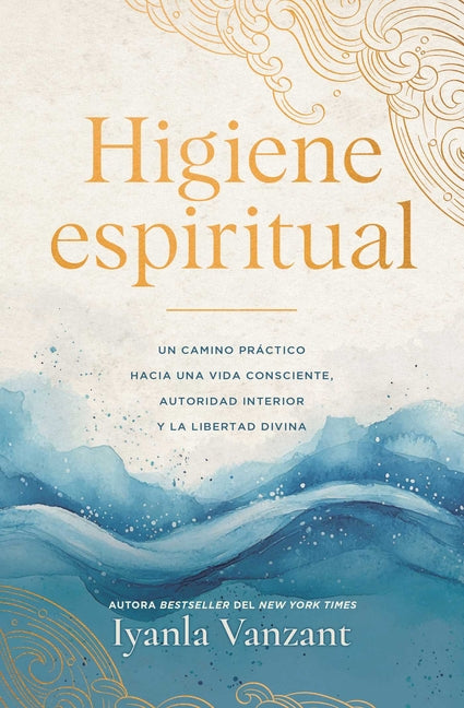 Paperback book titled "Higiene Espiritual" by Atria, featuring a spiritual and conscious life guide on the cover.