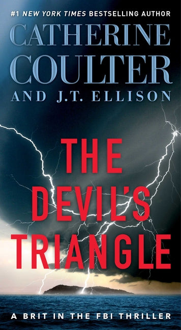 Paperback copy of The Devil's Triangle novel by Gallery Books, featuring the book cover design with title and author details.