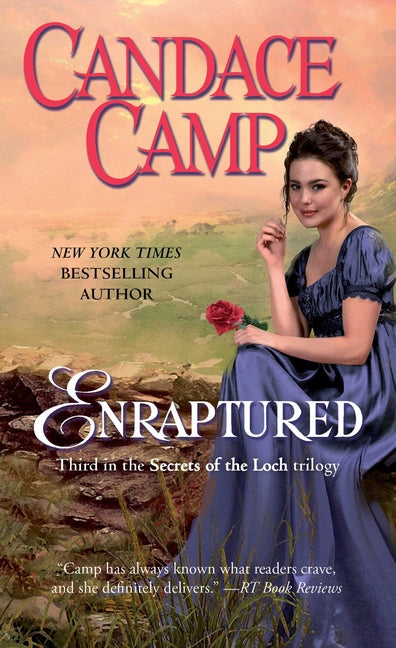 Paperback of "Enraptured" by Gallery Books, featuring the book cover with artistic design and title text visible.