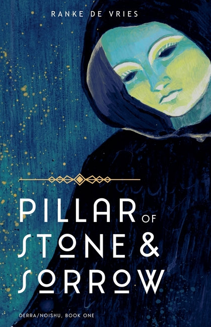 Paperback of "Pillar of Stone and Sorrow" by Forgotten Scholar Press, featuring a textured cover with dark and somber design elements.
