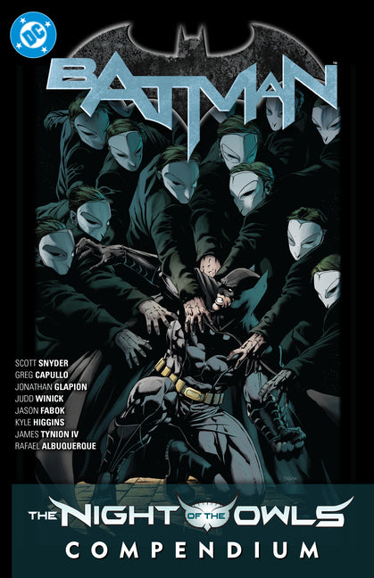 Paperback DC Comics Batman: The Night of the Owls Compendium with the cover illustration and spine visible.