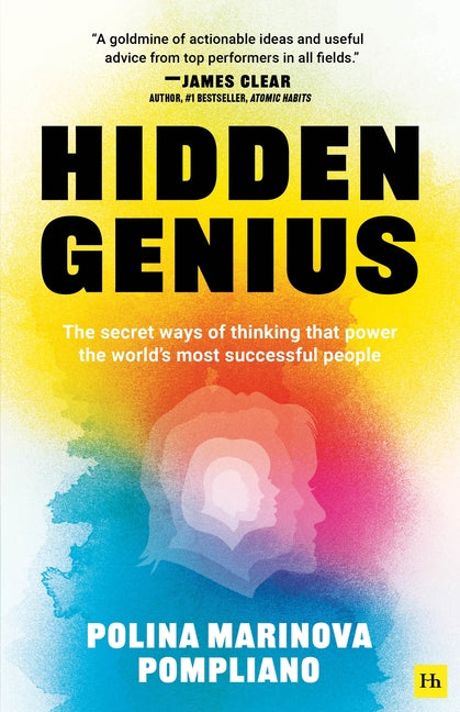 Paperback of "Hidden Genius" by Harriman House showing the front cover with title and author details.