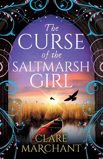 Paperback of The Curse of the Saltmarsh Girl by Boldwood Books Ltd, featuring the book cover with coastal imagery and title text.