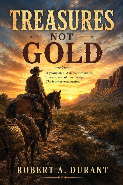 Paperback of "Treasures Not Gold" by Authors Point, showing the book cover with title and author name.