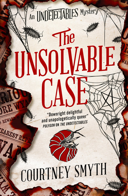Paperback of The Undetectables Series - The Unsolvable Case by Titan Books, featuring a dark, mysterious cover design.