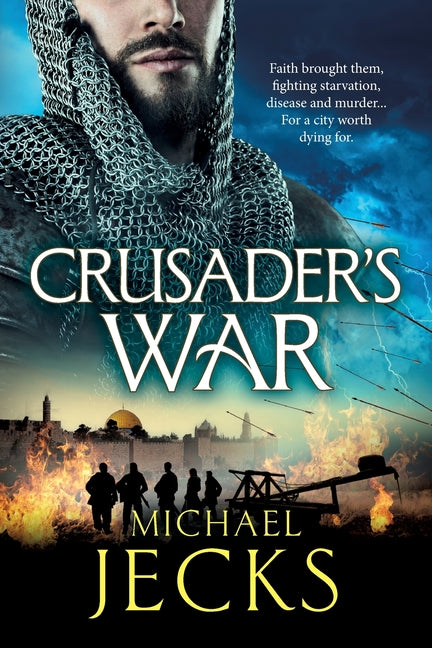 Paperback of Crusader's War by Boldwood Books Ltd, featuring a historical novel cover with medieval armor and battle scene artwork.