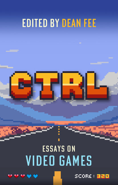 Paperback copy of "Ctrl: Essays on Video Games" by Lilliput Press, showing the front cover with title and design elements.