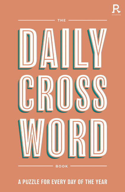 Paperback crossword puzzle book by Richardson Publishing, featuring daily crosswords for every day of the year.