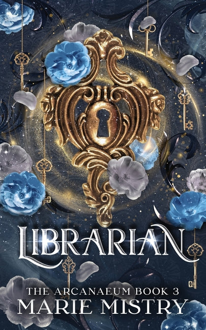 Paperback librarian book by Marie Mistry with the ISBN 9781915066398, featuring a cover illustration of a librarian character.