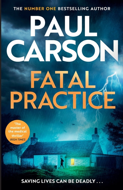 Paperback of Fatal Practice novel by Whitefox Publishing, featuring the book cover with dark and mysterious artwork.