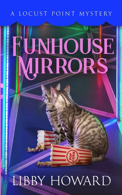 Paperback funhouse mirrors book by Debra Dunbar LLC with colorful cover design and playful illustrations.