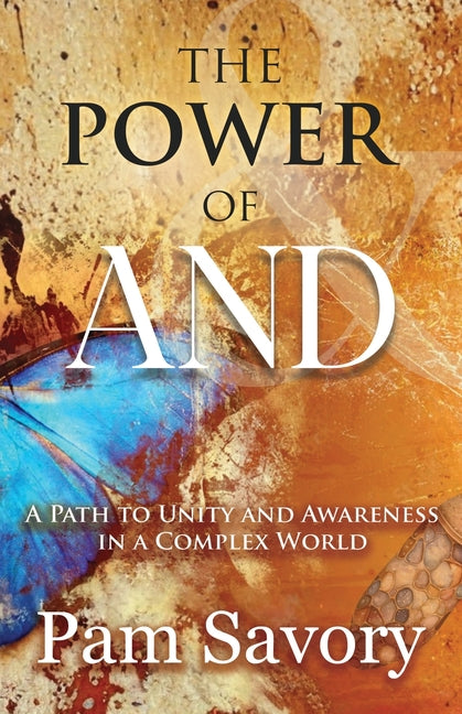 Paperback book titled "The Power of AND" by Quantum Shift Publishing, featuring a cover with abstract, colorful design.