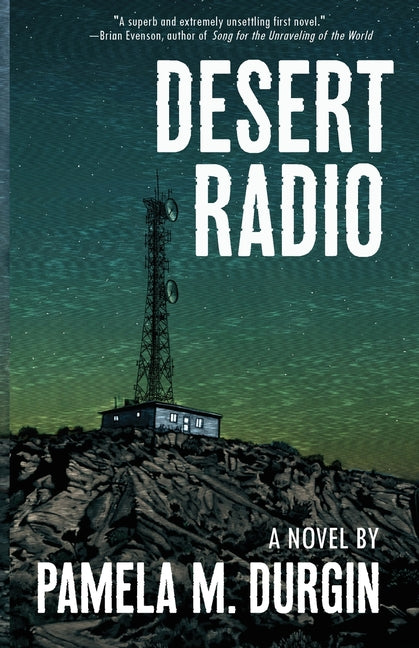 Paperback desert-themed novel titled Desert Radio by Word Horde, featuring desert landscape artwork on the cover.