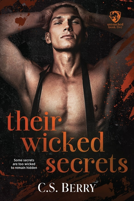 Paperback of Their Wicked Secrets novel with alternate cover, published by Berry Lark Press LLC, featuring dark, mysterious artwork.