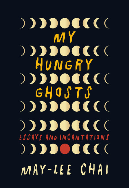 Paperback of "My Hungry Ghosts: Essays and Incantations" by Blair, featuring a book cover with abstract artwork.