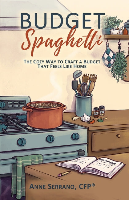 Paperback of "Budget Spaghetti" by Executive Books Tremendous Life Books, showing the cover with title and author details.