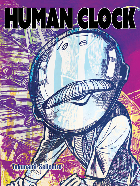 Paperback human clock book by Living the Line featuring artistic illustrations on the cover.