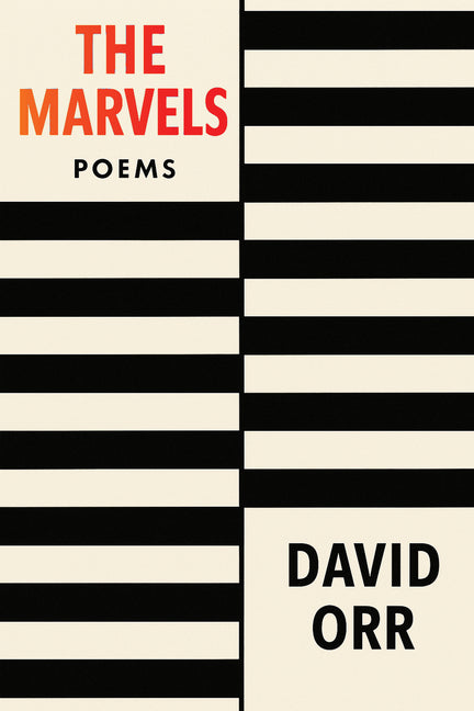 Paperback of The Marvels book by Four Way Books, featuring a colorful cover with artistic illustrations.