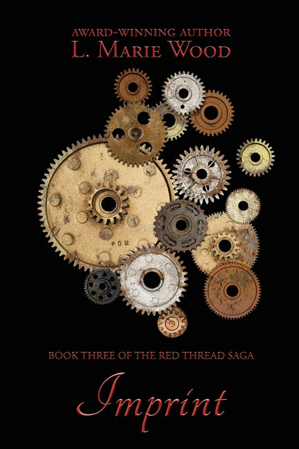 Paperback of "Imprint: Book Three of the Red Thread Saga" by Mocha Memoirs Press, showing the book cover with title and author details.