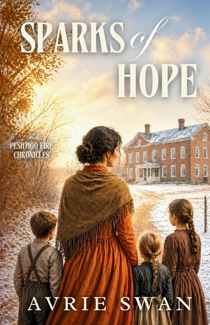 Paperback copy of Sparks of Hope novel by Wild Heart Books featuring a colorful cover illustration.